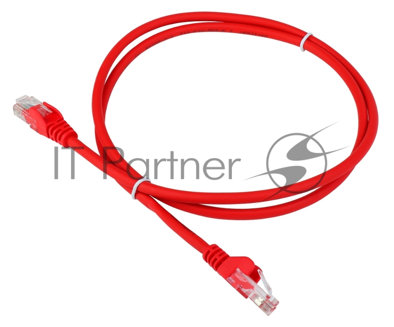 Патч-корд LANMASTER LSZH UTP кат.5e, 3.0 м, красный