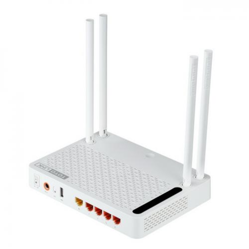 Маршрутизатор A3002RU TOTOLINK AC1200 Wireless Dual Band Gigabit Router 5*GE Ports(1*WAN+4*LAN) , 1