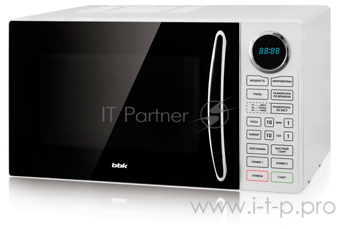 Микроволновая печь BBK 23MWG-930S/BW (гриль) черный/белый