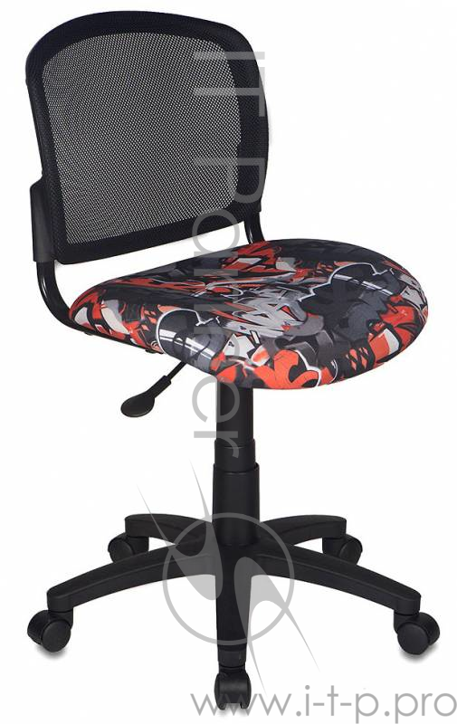 Кресло Бюрократ CH-296NX/GRAFFITY спинка сетка черный сиденье черный граффити Graffity