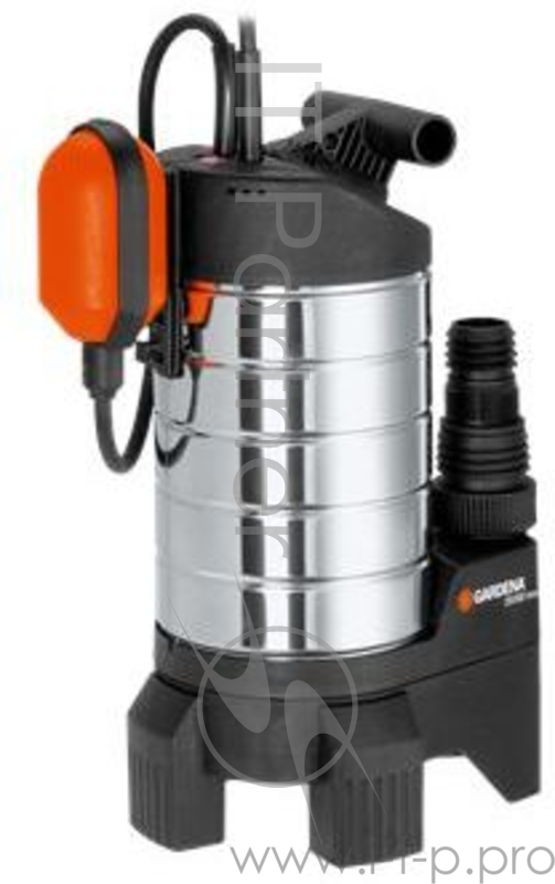 Садовый насос дренажный Gardena 20000 inox Premium 1050Вт 20000л/час