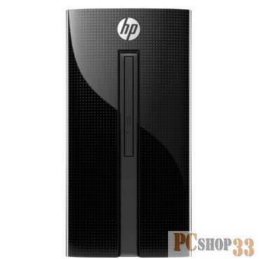 ПК HP 460-a214ur MT CelDC J3060 (1.6)/4Gb/1Tb 7.2k/HDG/DVDRW/Free DOS 2.0/GbitEth/65W/черный