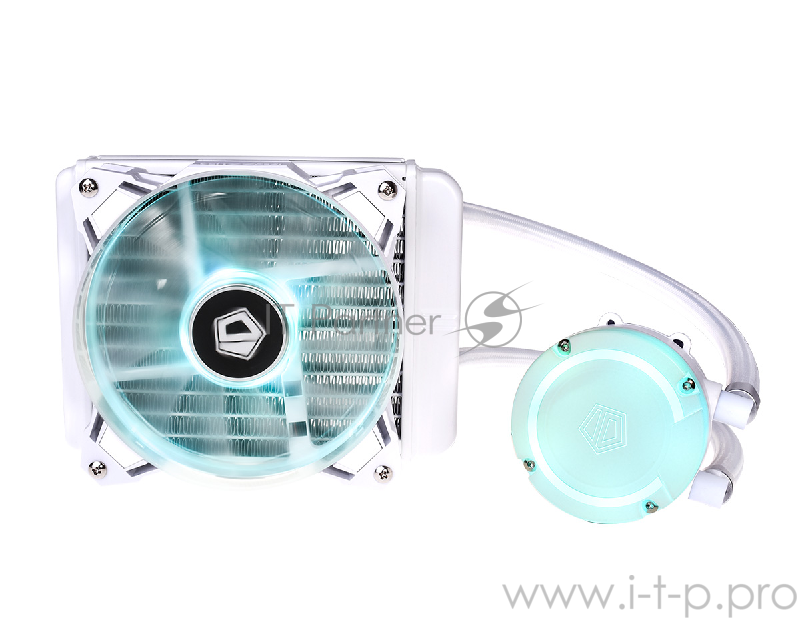 Система водяного охлаждения ID-Cooling AURAFLOW 120 SNOW (120mm,700-1800об/мин,для процессора Intel: