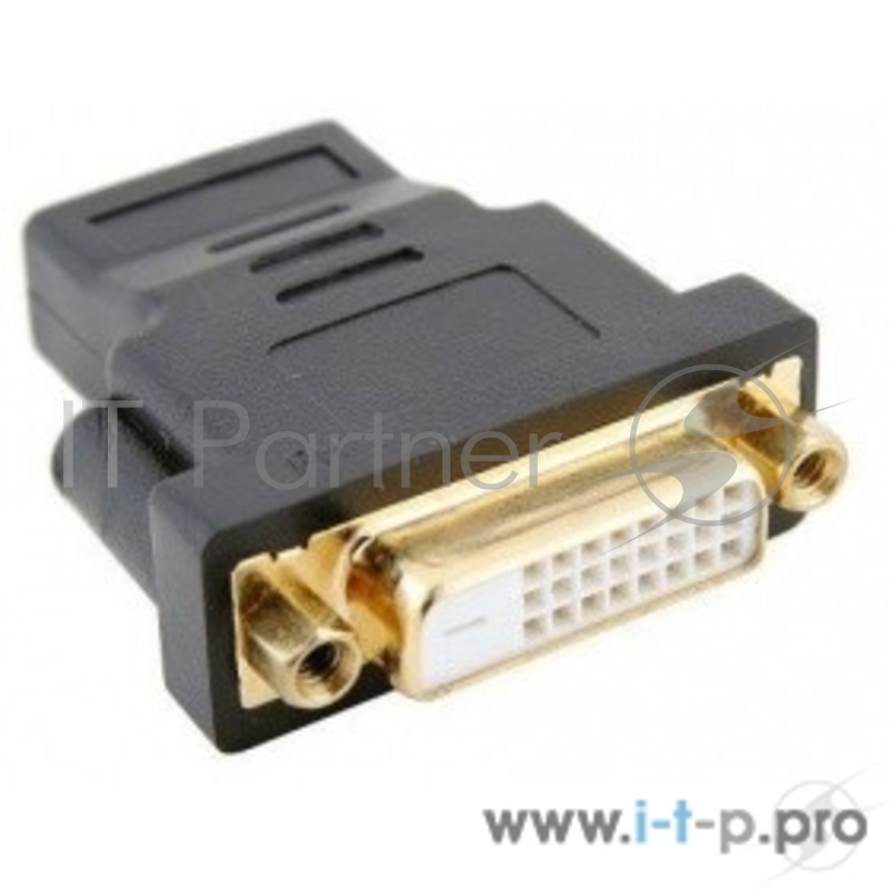 Переходник Orient C489 HDMI F - DVI F (24+1), позолоч.разъемы