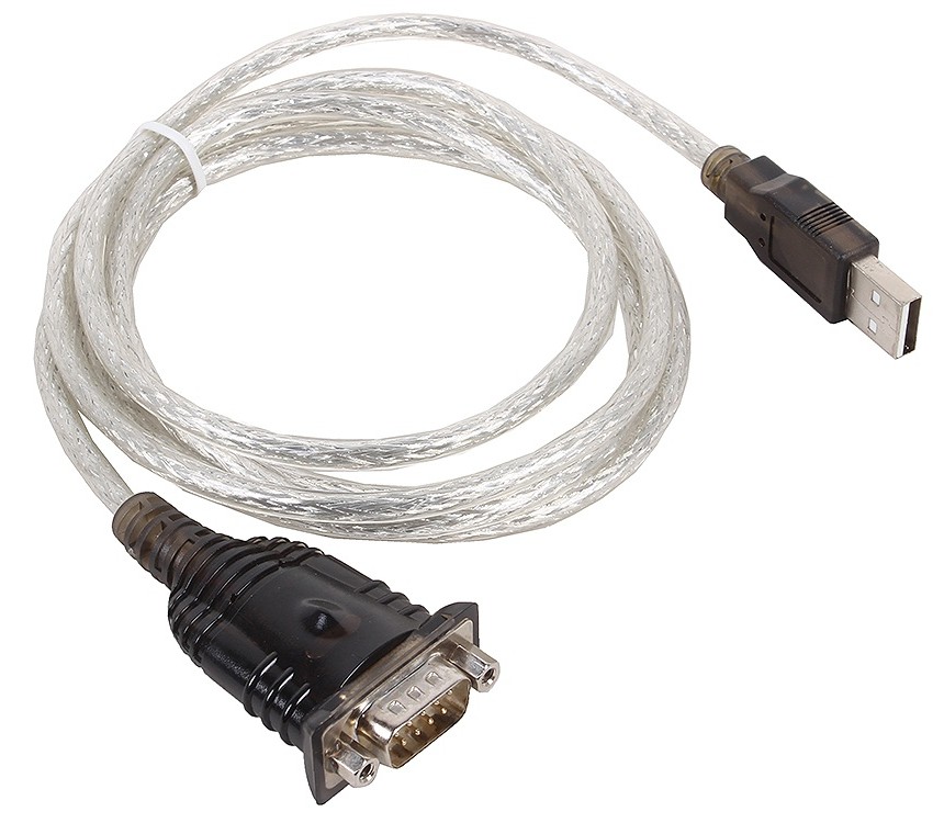 Кабель-адаптер USB AM (-) COM DB9M(RS232) Orient USS-111N,chipset Prolific PL2303TA, поддержка Win 8
