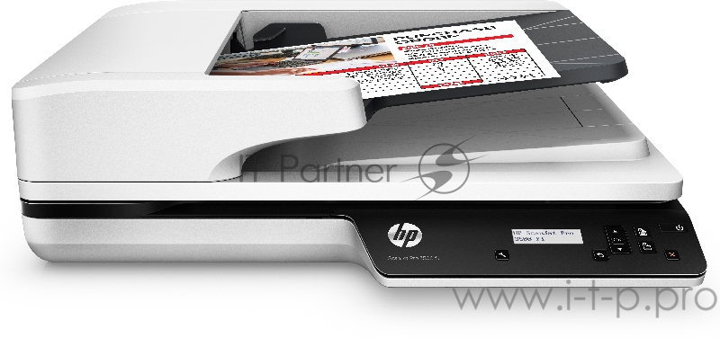 Сканер HP ScanJet Pro 3500 f1 A4, 1200x1200dpi, с автоподатч., бело-чёрный (USB3.0)