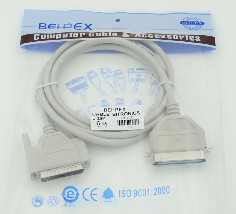 Кабель Bitronix DB25 (m)/CN36 (m) 3м