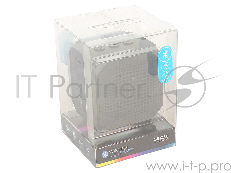 Беспроводная BT-Колонка GINZZU GM-991B, bluetooth, 5W/TFcard/AUX