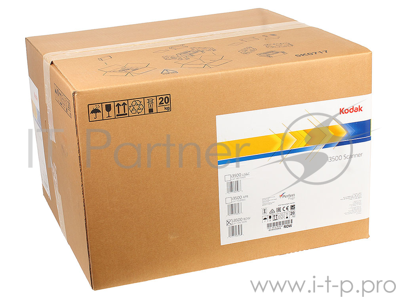 Сканер Kodak i3500 (Цветной, двухсторонний, А3, ADF 300 листов, 110 стр/мин., арт. 1065036)