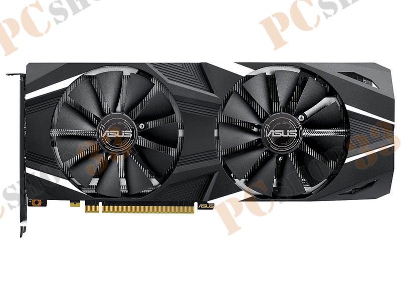 Видеокарта ASUS GeForce RTX 2070 8ГБ DUAL-RTX2070-8G (GeForce RTX 2070, DDR6, HDMI, 3xDP, USB-C) (PCI-E)