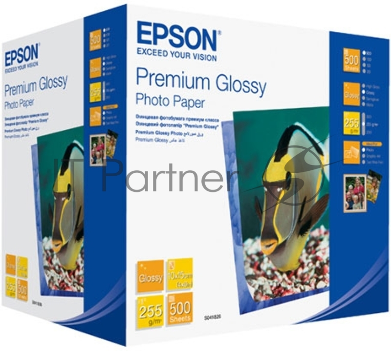 Epson Premium Glossy Photo Paper 10x15 500 sheets