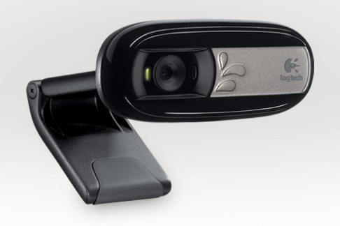 Веб-камера Logitech WebCam C170 черный 0.3Mpix 640x480 USB2.0 микрофон