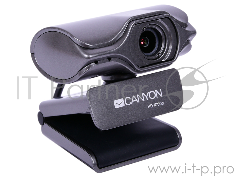 Веб-камера CANYON CNS-CWC6 3.2 МП, 2K Quad HD, USB 2.0, крепление для штатива, автофокус, микрофон с