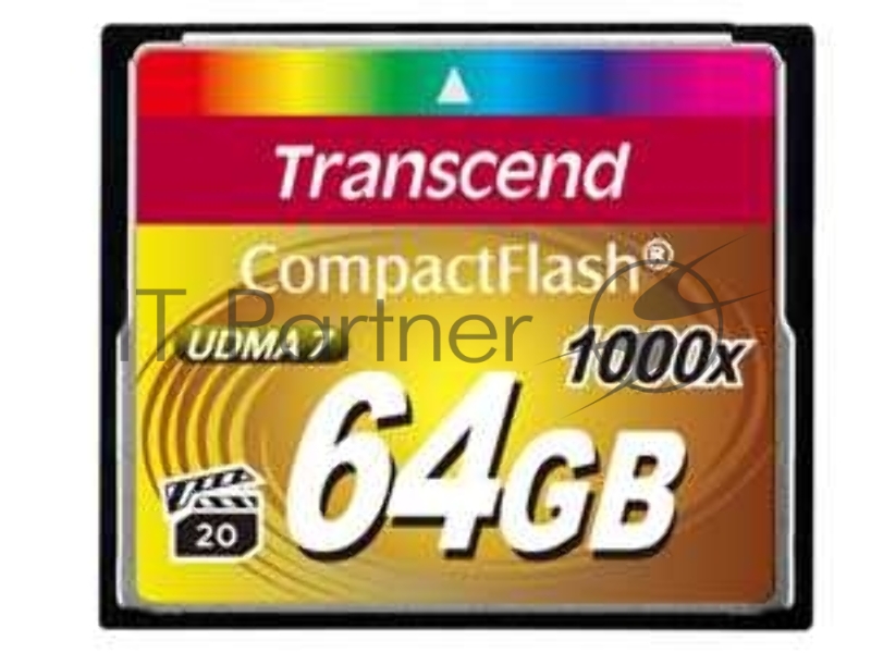 Флеш Карта CF 64GB Transcend, 1000X