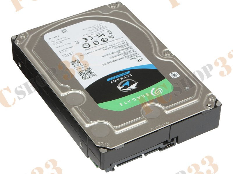 Жесткий диск 8ТБ Seagate SkyHawk Surveillance ST8000VX0022, 7200 об/мин, 256МБ (SATA III), 3.5