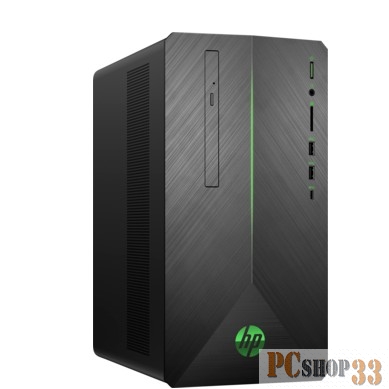 Игровой компьютер HP Pavilion Gaming 690-0005ur 4GM05EA (Core i5 8400-2.80ГГц, 16ГБ, 128ГБ+1ТБ, RX580, DVDRW, LAN, WiFI, BT, W10 H) + клавиатура + мышь