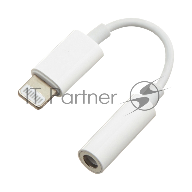 Переходник Cablexpert Переходник USB, Lightning/Jack3.5F, белый (CCA-LM3.5F-01-W)
