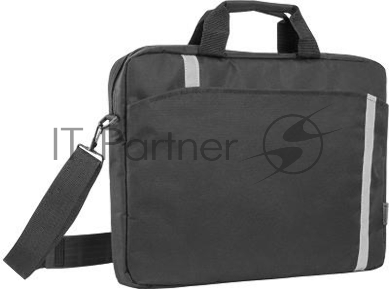 Сумка для ноутбука Defender Shiny 15-16 / 415 х 320 х 50 мм / светоотраж. полоса / полиэстер / черн