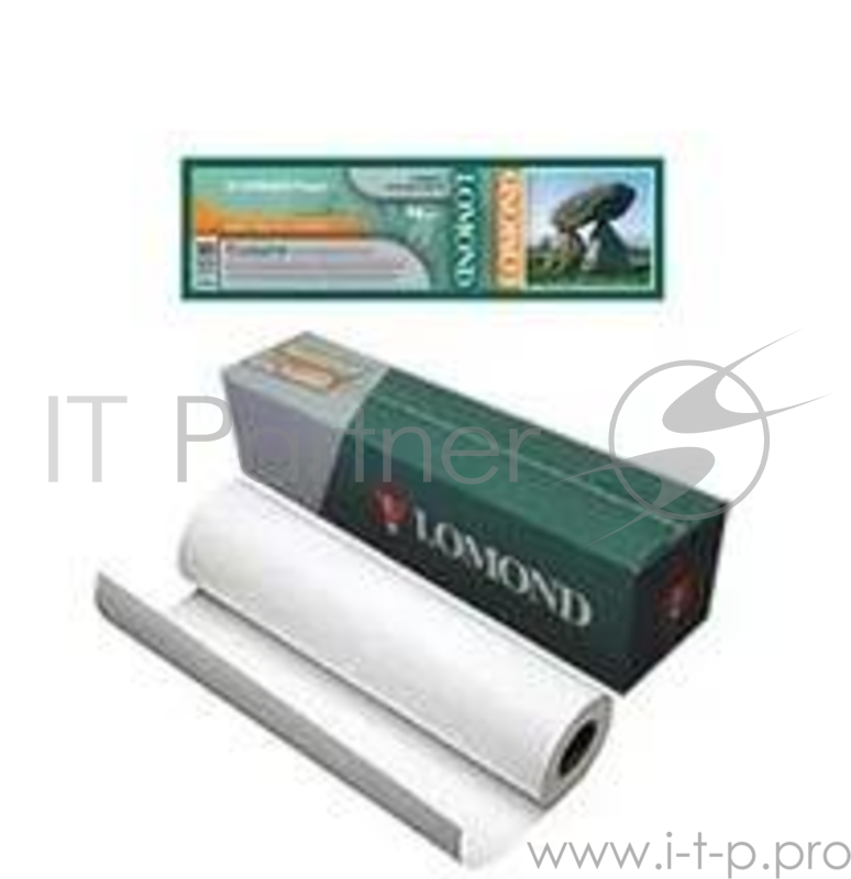 Синтетическая бумага LOMOND в роле 1270 мм.Х30 м.Х50.8 мм., 82 г/м2.