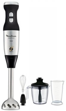 Блендер погружной Moulinex DD885D39 1000 Вт. черный/серебристый
