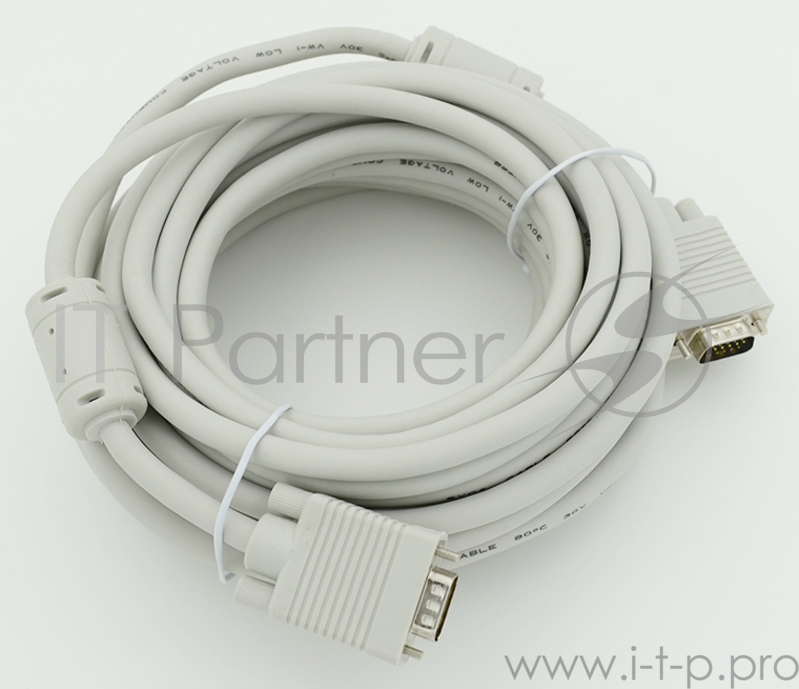 Кабель монитор - SVGA card (15M-15M) 2 filters 10m