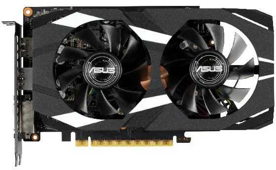 Видеокарта ASUS DUAL-GTX1660TI-O6G RTL GTX1660TI,DVI,HDMI*2,DP,6G,D6