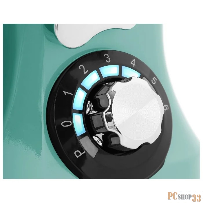 Миксер Миксер стационарный Kitfort KT-1337-3, Мощность: 600 Вт.Ёмкость чаши: 4 л.Бирюзовый