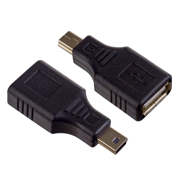 Переходник PERFEO Переходник USB2.0 A розетка - Mini USB вилка (A7016)
