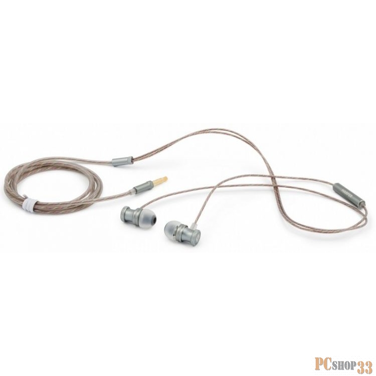 Наушники HARPER HV-806 GREY {Чувствительность: 102±3 дБ/В ,20 Гц~20 кГц, Сопротивление: 32 Ом}