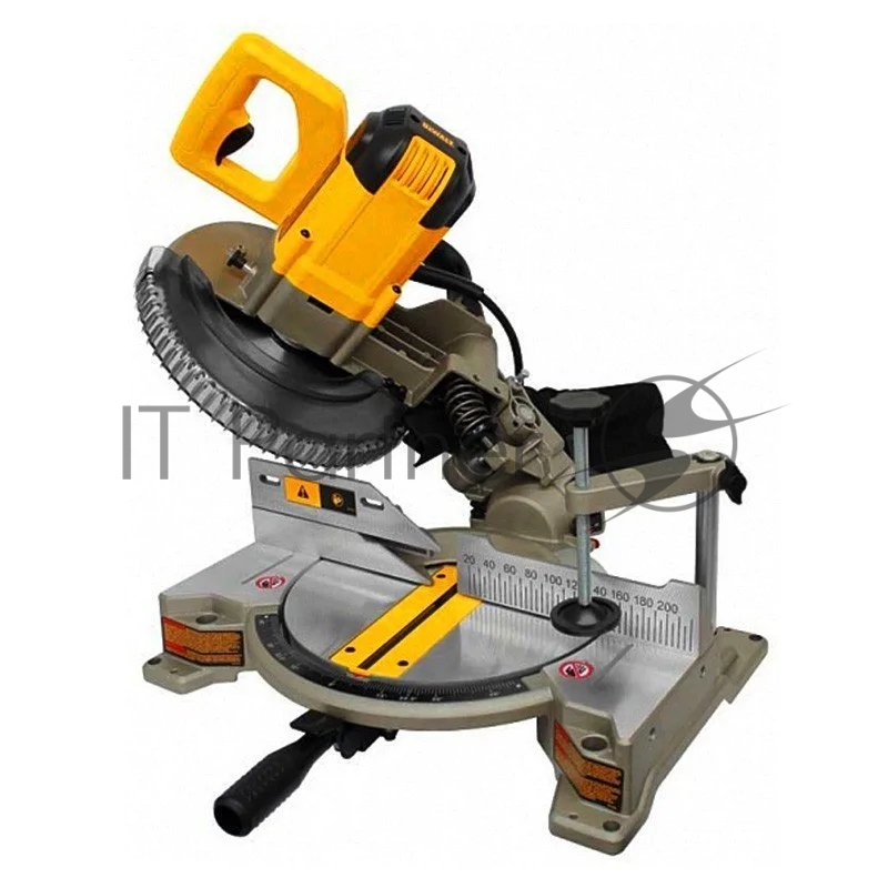 Пила, лобзик DeWalt DW714 Пила торцовочная DW714 {1650Вт,диск 254х30мм4600об/минпропил при 90град 89х130мм45град 91ммвес 13.1 кг)