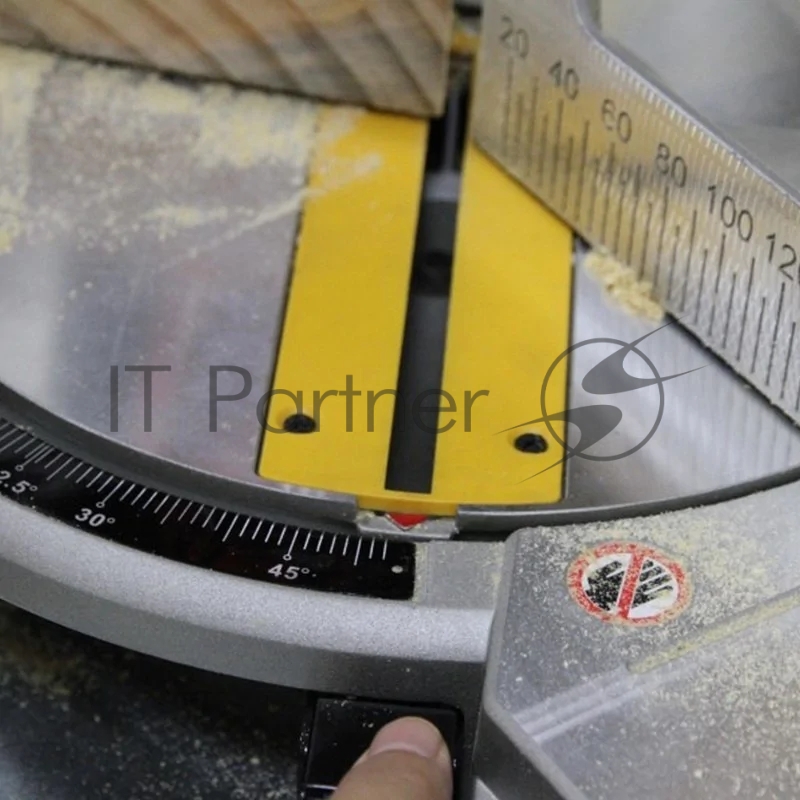 Пила, лобзик DeWalt DW714 Пила торцовочная DW714 {1650Вт,диск 254х30мм4600об/минпропил при 90град 89х130мм45град 91ммвес 13.1 кг)