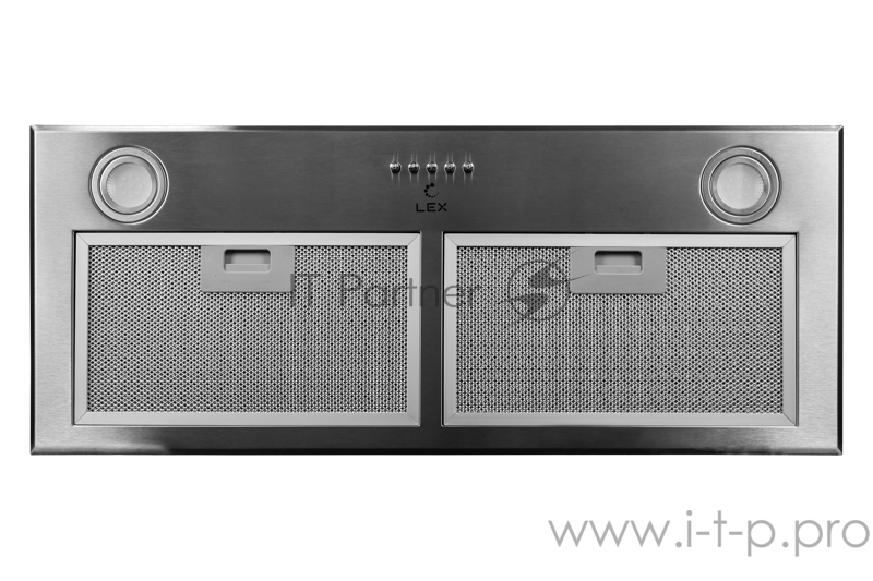 Вытяжка встраиваемая Lex GS Bloc P 900 нержавеющая сталь управление: кнопочное (1 мотор)