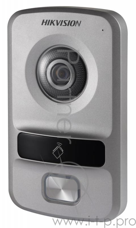 Видеопанель Hikvision DS-KV8102-IP цветной сигнал CMOS цвет панели: серебристый