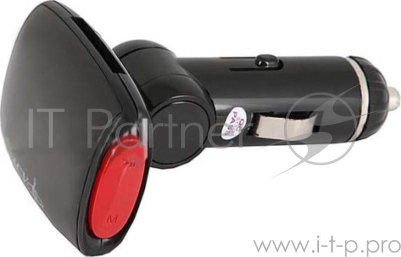 Автомобильный FM-модулятор ACV FMT-142 черный SD USB PDU (21244)