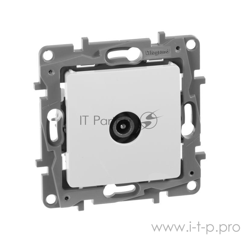 Розетки, выключатели и аксессуары Legrand 672263 Розетка TV - проходная - 15 дБ - 5-862 мГц - Etika - белый