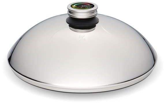 Сковорода ВОК (WOK) Zepter Masterpiece SL-Z-W3045 круглая ручка несъемная (с крышкой) серебристый