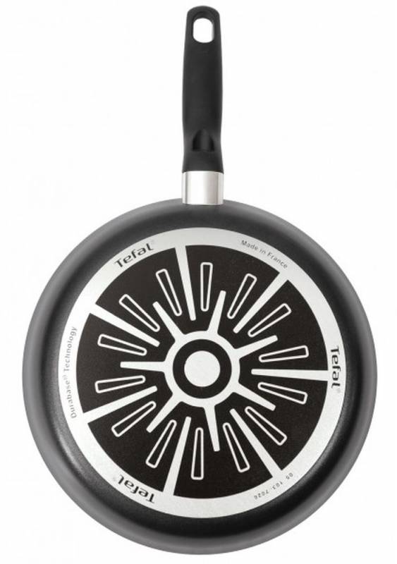 Сковорода Tefal Extra 04165126 круглая 26см ручка несъемная (без крышки) черный (9100023391)