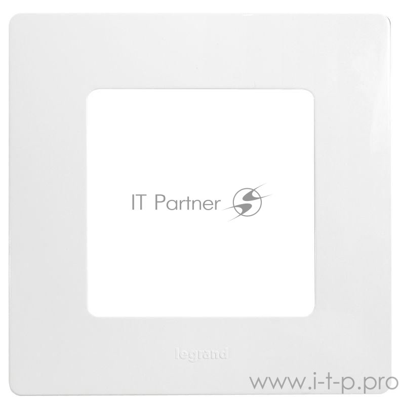 Розетки, выключатели и аксессуары Legrand 672501 Рамка - 1 пост - Etika - белый