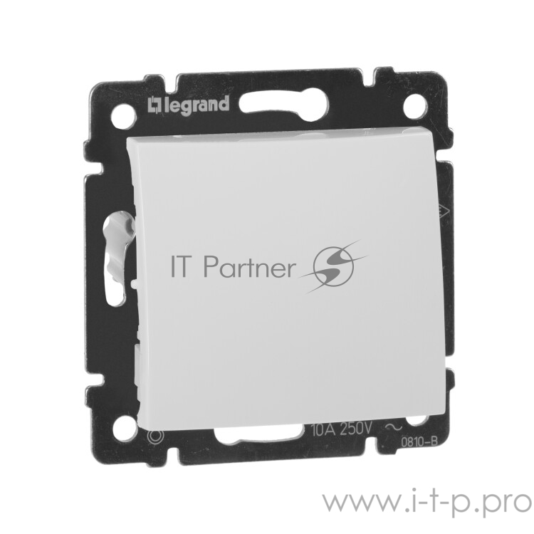 Розетки, выключатели и аксессуары Legrand 774411 Выключатель без фиксации - Valena - 10 A - 250 В~ - белый