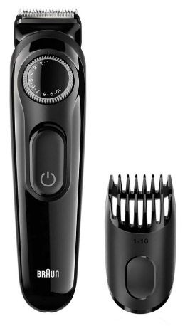 Триммер Braun BT3020 черный (насадок в компл:1шт)