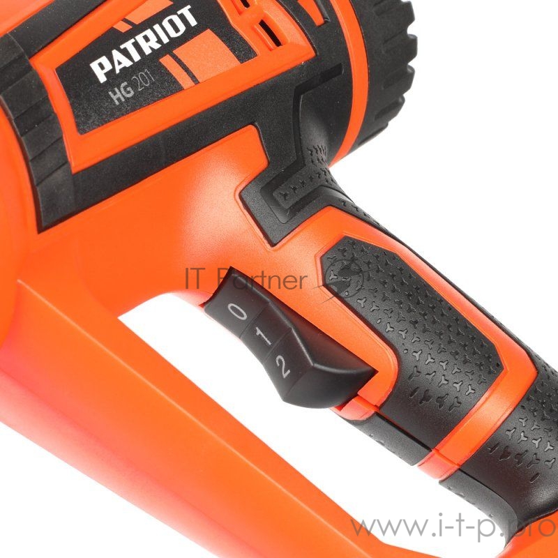 Электроинструменты PATRIOT HG201 The One Фен технический 170301311 { 2000Вт, цветная коробка, стационарное положение }