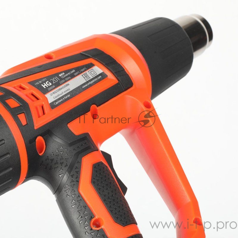 Электроинструменты PATRIOT HG201 The One Фен технический 170301311 { 2000Вт, цветная коробка, стационарное положение }