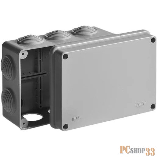 Коробки монтажные Рувинил 67053 Тусо.Коробка расп. для о/п, 150х110х70мм, 10вводов, IP55