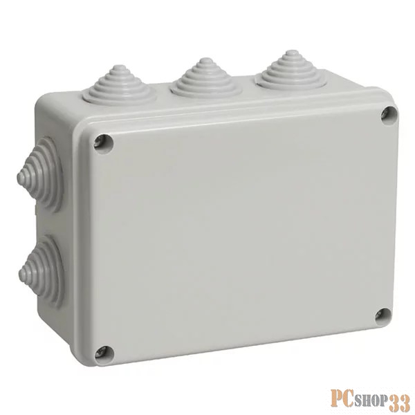 Коробки монтажные Рувинил 67065 Тусо.Коробка расп. для о/п, 240х195х90мм, 10вводов, IP55