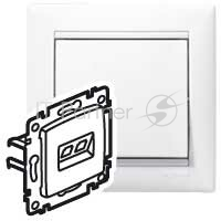 Розетки, выключатели и аксессуары Legrand 774239 Розетка RJ45 Valena 2 выхода Кат.5e UTP монтаж на винтах белая