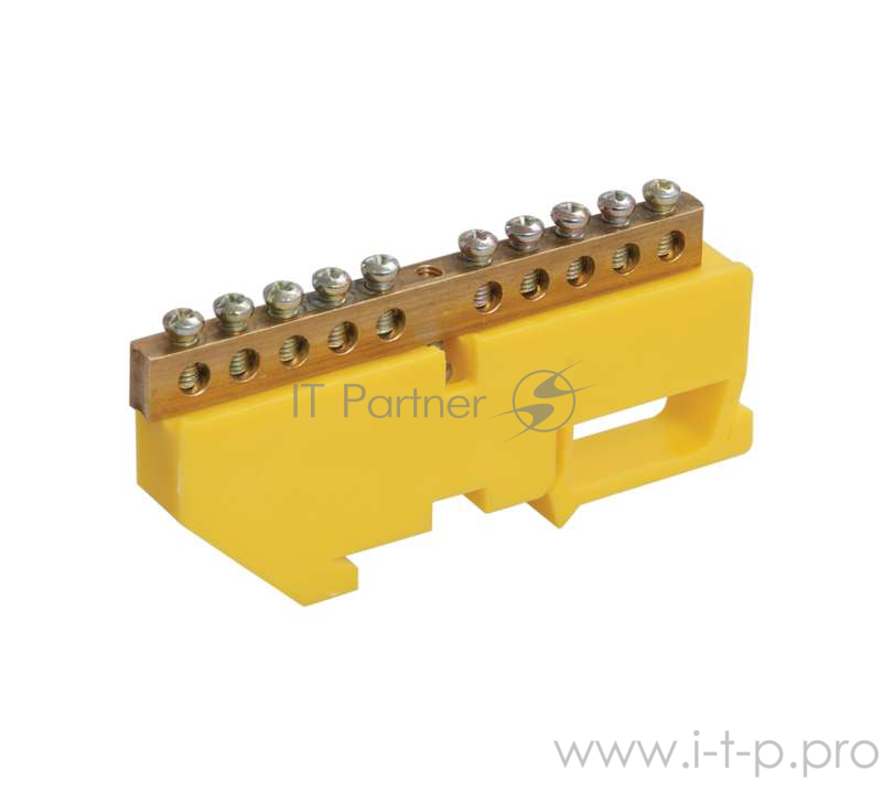 Принадлежности и аксессуары для шкафов Iek YNN10-69-10D-K05 Шина PE