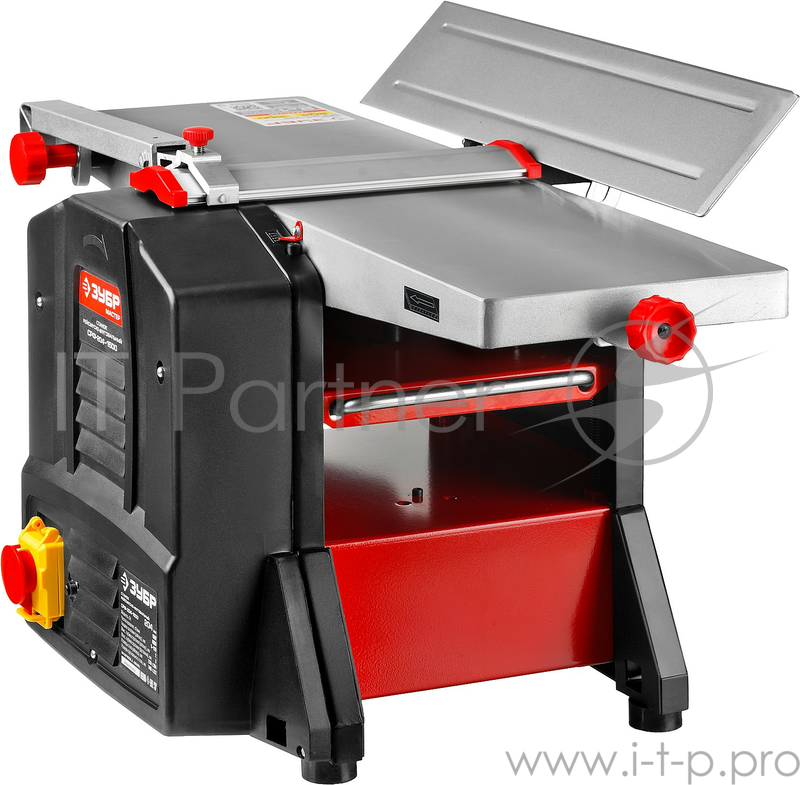 Электроинструмент ЗУБР Станок фуговально-рейсмусовый СРФ-204-1500 { ширина строгания 204мм, толщина заготовки до 120мм, 2 ножа, 9000 об/мин, 1500Вт, 6м/мин }