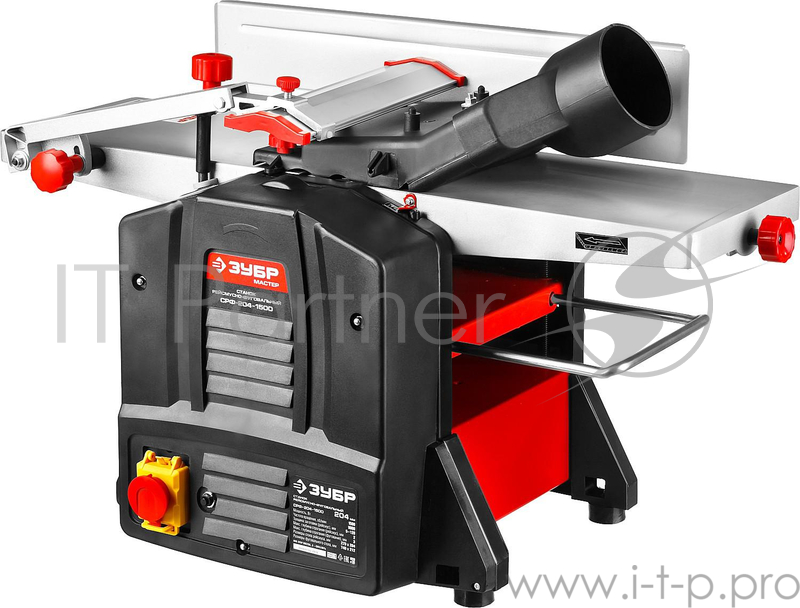 Электроинструмент ЗУБР Станок фуговально-рейсмусовый СРФ-204-1500 { ширина строгания 204мм, толщина заготовки до 120мм, 2 ножа, 9000 об/мин, 1500Вт, 6м/мин }