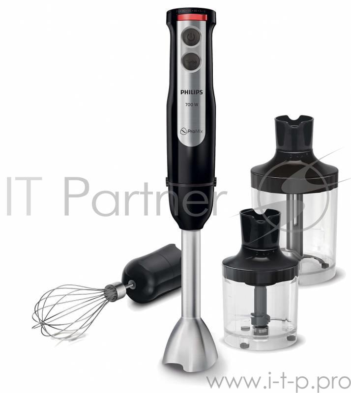 Блендер погружной Philips HR2633/90 700Вт черный/серебристый