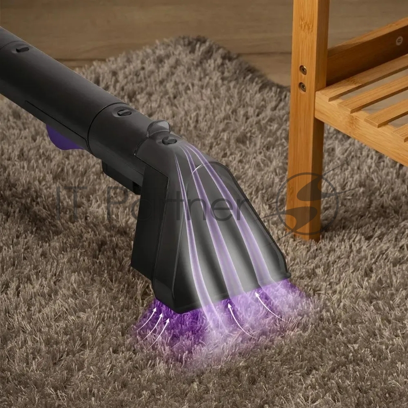 Пылесос ручной Kitfort КТ-521-3 170Вт зеленый/серый